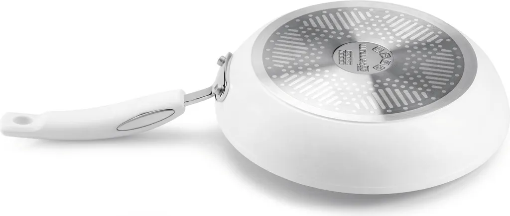 Bialetti/Aeternum CERAMIK OK Weiß Pfanne Ø 24 Cm 2 Bialetti/Aeternum CERAMIK OK Weiß Pfanne Ø 24 Cm – Bild 2