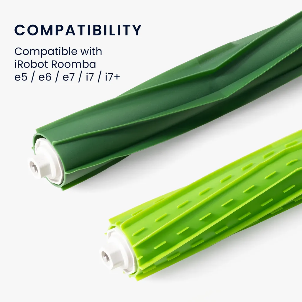 Kwmobile 4x Hauptbürste Kompatibel Mit IRobot Roomba E5 / E6 / E7 / I7 / I7+ - Bürste Für Staubsaugroboter - Staubsauger Zubehör Saugroboter Ersatzteil Set 2 Kwmobile 4x Hauptbürste Kompatibel Mit IRobot Roomba E5 / E6 / E7 / I7 / I7+ - Bürste Für Staubsaugroboter - Staubsauger Zubehör Saugroboter Ersatzteil Set – Bild 2
