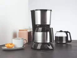 Kaffeemaschine Filter Kaffeemaschine 10 Tassen Thermoskanne Edelstahl Glaskanne -Küchendiscounter e2e1c16ea18f5fb36fabb6fc9ead0626