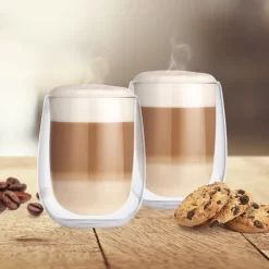 GOURMETmaxx Latte Macchiato Thermogläser - 2er-Set -Küchendiscounter e3073dad9d4a46965d9990a44a226a69