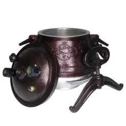 5 L (4,6L) Afghanischer Kazan Kasan Schnellkochtopf Dampftopf Dampfgarer Gartopf -Küchendiscounter e407e058f2ccbb860b169710dedb9cd3