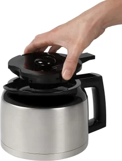 Melitta Aroma Fresh Therm - Kaffeemaschine - Edelstahl/schwarz -Küchendiscounter e6bddaeac56508bb7265caaea4776a77