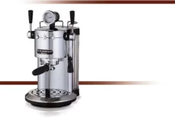Ariete Espressomaschine Caffe Novecento 1105 W Silbern -Küchendiscounter e9318cc909ac26bef0f4b9fbe448a2f8