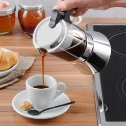 GRÄWE Espressokocher Mit Glaskanne, 9 Tassen -Küchendiscounter e94b249f3bb5d5d89a26db171c6b5203