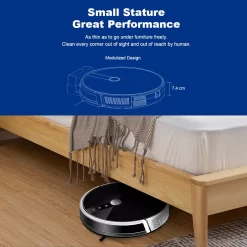 LIECTROUX C30B Automatischer Roboter-Staubsauger 5000Pa Starke Saugleistung Intelligente Dynamische Navigation APP-Fernbedienung Intelligentes Nasswischen Sprachsteuerung Kompatibel Mit Alexa Google Assistant -Küchendiscounter e99f575726484212c18fadb42e001bd2