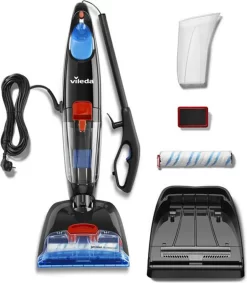 Vileda JetClean Bodenreiniger, 400 W, 5,3 Tonnen, Schwarz -Küchendiscounter ec50fa45c9998a559c6f546c737baa7a
