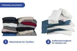 Wenko Wäschesammler Peony -Küchendiscounter ed28349e946443113c75243fabc6b938