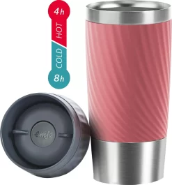 Krups Nescafé Dolce Gusto Kaffeekapselmaschine MiniMe KP123B 15bar 1500W + 1 X Emsa Travel Mug Koralle Hot & Cold Funktion -Küchendiscounter eec0474a566d6a8707e6a0e89d025841