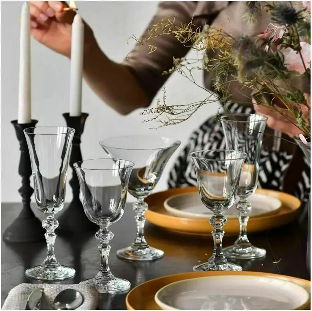 KROSNO Weiß-Weinglas | Set Von 6 | 150 ML | Krista Kollektion | Kristallglas | Weißweingläser | Perfekt Für Zuhause, Restaurants Und Partys | Spülmaschinenfest 3 KROSNO Weiß-Weinglas | Set Von 6 | 150 ML | Krista Kollektion | Kristallglas | Weißweingläser | Perfekt Für Zuhause, Restaurants Und Partys | Spülmaschinenfest – Bild 3