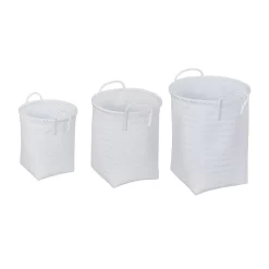 Relaxdays Wäschekorb Geflochten 3er Set -Küchendiscounter f19c3fa511747bb1ea42b157900b626d