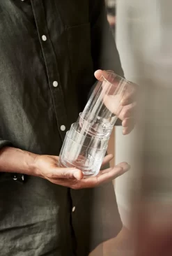 AARKE Gläser 4er Set Nesting Glasses 4x 290ml Kristallglas Stapelbar Trinkgläser 23 AARKE Gläser 4er Set Nesting Glasses 4x 290ml Kristallglas Stapelbar Trinkgläser -Küchendiscounter f1b5e50ff0a34bd02419e79eee39d91e