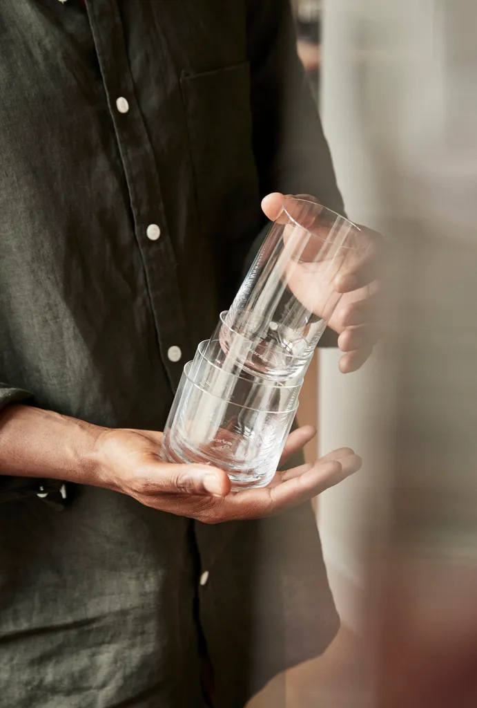 AARKE Gläser 4er Set Nesting Glasses 4x 290ml Kristallglas Stapelbar Trinkgläser 12 AARKE Gläser 4er Set Nesting Glasses 4x 290ml Kristallglas Stapelbar Trinkgläser – Bild 12