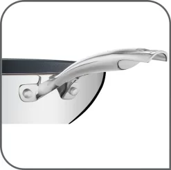 Tefal Pfannenset Duetto Plus (+), 3-teilig, Edelstahl, 20/24/28 Cm -Küchendiscounter f21e549bf1a015652b50bee234706e21