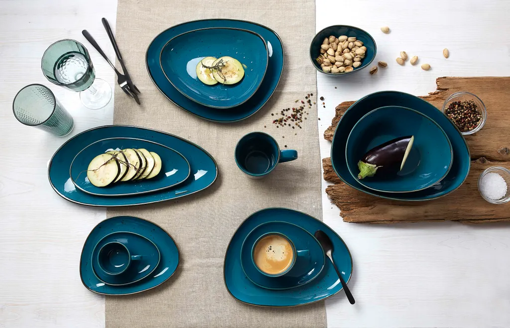 Kombiservice 30 Tlg. Taste Petrol 1 Kombiservice 30 Tlg. Taste Petrol