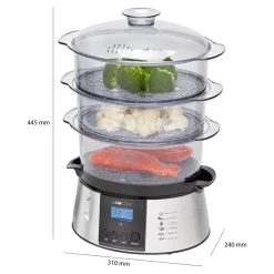 Clatronic Dampfgarer 800 W DG 3547 -Küchendiscounter f402305db2bd96e1e51f2abb12d01ba2