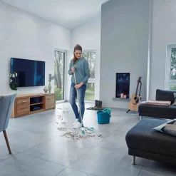 Leifheit Wischmopp Power Mop 3in1, Bodenwischer Mit Schraubgewinde, 1.2 Meter, 52119 -Küchendiscounter f4651226be4d8eb84c8a639db146874e