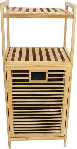 Bambusregal 'Wäsche' Möbel Regal Naturmaterialien Naturfarben Blickfang -Küchendiscounter f4f8d6176f4a2162e8058cf17cc00eb5