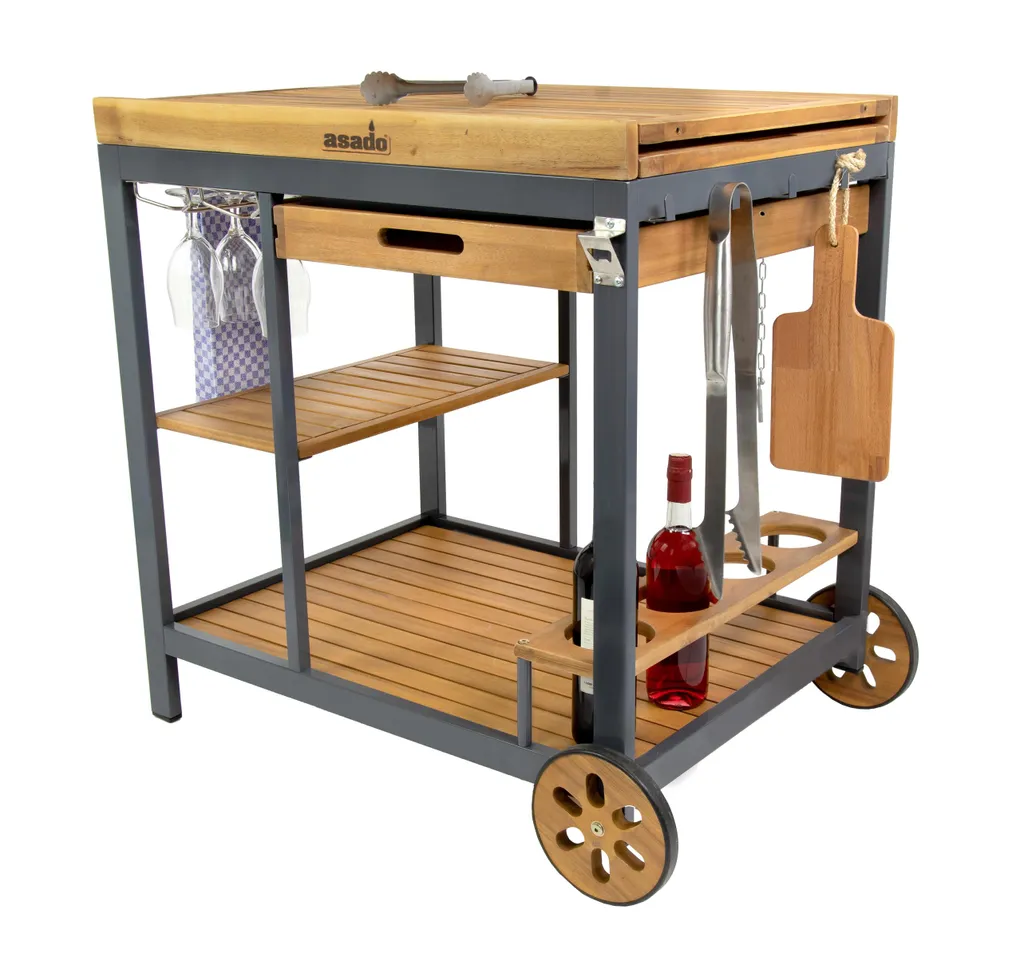 Asado Grilltisch Servierwagen Ally 9 Asado Grilltisch Servierwagen Ally – Bild 9