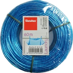 Metaltex Wäscheleine Aus Polypropylen In Farbe Sortiert, Mit Spanner -Küchendiscounter f9fa2332936330a876f446d600ea15a3