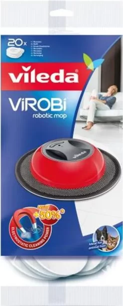 Vileda ViRobi Nachfülltücher - 20 Stück -Küchendiscounter fa14c3c1ae647dae88119a598cf13bee